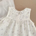 【73-120】セットアップ ベビー レース 花柄 スウィート - 画像 (9)