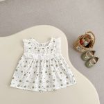 【73-110】セットアップ ベビー 小花柄 ゆったり - 画像 (7)