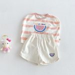 【73-110】ショートパンツ ベビー 男の子 フルーツ 刺繍 - 画像 (12)