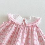 【73-120】ワンピース ベビー 女の子 おしゃれ ノースリーブ 蝶結び - 画像 (9)