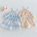 【73-120】キャミセットアップ ベビー 女の子 花柄 - 画像 (6)