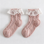 【GOODS】ソックス 女の子用 ベビー フリルデザイン プリンセス風 - 画像 (4)