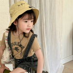 【80-130】半袖Tシャツ 女の子 プリント ストレッチで快適 - 画像 (3)