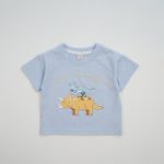 【80-160】半袖Tシャツ キッズ 恐竜プリント お出かけに - 画像 (10)