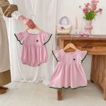 【66-110】フリルロンパースorワンピース 姉妹服 - 画像 (8)
