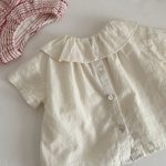 【73-100】シャツ ベビー フリル パフスリーブ - 画像 (13)