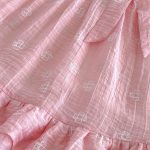 【73-120】ワンピース ベビー 女の子 小花柄 蝶結び 総柄 - 画像 (12)