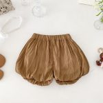 【73-100】セットアップ ベビー キャミチェックトップス&バルーンパンツ - 画像 (4)