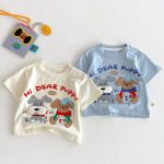 【73-120】半袖Ｔシャツ ベビー イヌ 可愛い - 画像 (9)