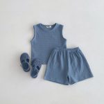 【80-130】セットアップ 男の子 快適 着回しプリーツ - 画像 (5)