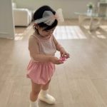 【66-90】セットアップ ベビー ボーダー キャミソール&ショートパンツ - 画像 (11)