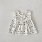 【73-110】セットアップ ベビー 小花柄 ゆったり - 画像 (11)