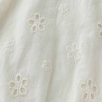 【66-90】ロンパース ベビー リボン付き 花刺繍 - 画像 (11)