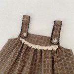 【73-110】セットアップ ベビー チェック柄 レトロ - 画像 (10)