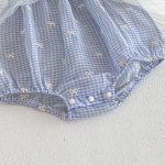 【66-90】ロンパース ベビー  蝶結び 刺繍 おしゃれ - 画像 (9)