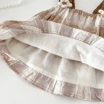 【73-100】セットアップ ベビー キャミチェックトップス&バルーンパンツ - 画像 (10)