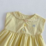 【73-120】ワンピース ベビー 刺繍 カートゥーン - 画像 (9)
