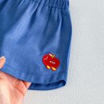 【73-110】ショートパンツ ベビー 男の子 フルーツ 刺繍 - 画像 (15)