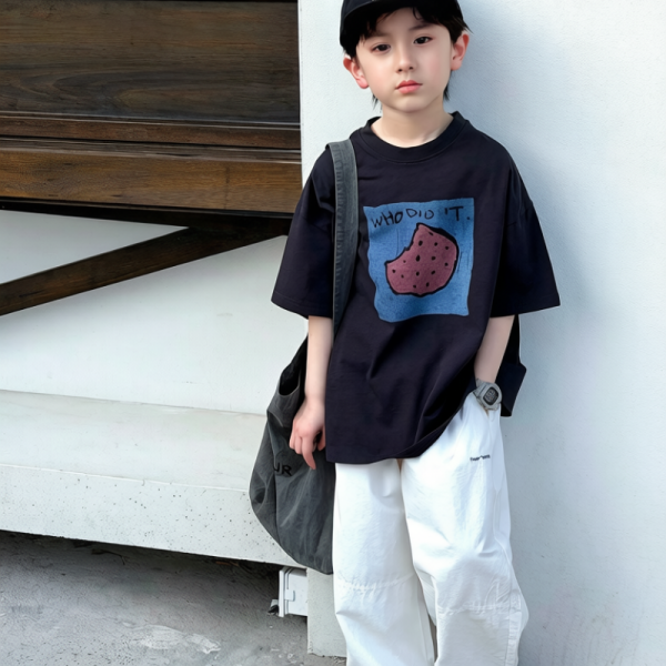 【90-160cm】半袖Ｔシャツ 男の子 プリント ストリート風