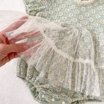 【66-90】ロンパース ベビー フラワー刺繡 ワンピース風 - 画像 (13)