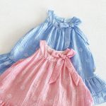 【73-120】ワンピース ベビー 女の子 小花柄 蝶結び 総柄 - 画像 (16)