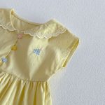 【73-120】ワンピース ベビー 刺繍 カートゥーン - 画像 (10)