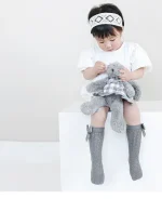 【GOODS】ソックス ベビー 通気性抜群 リボンハイ - 画像 (8)