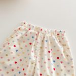 【73-120】セットアップ ベビー 女の子 ハート ノースリーブ - 画像 (14)