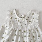 【73-110】セットアップ ベビー 小花柄 ゆったり - 画像 (13)