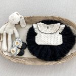 【66-120】トップス or フレアスカート ベビー 女の子 ドット レース襟 フリル袖 - 画像 (19)