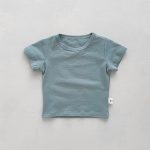 【73-100】半袖Tシャツ 肌触り 優しい 無地ORボーダー柄 - 画像 (14)