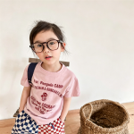 【80-130】半袖Tシャツ 女の子 プリント+刺繍 かわいい - 画像 (2)