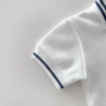 【73-110】セットアップ ベビー 男の子 ポロデザイン - 画像 (11)