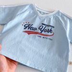 【73-120】半袖Tシャツorショートパンツ ベビー Vネックロゴ ボーダー - 画像 (18)