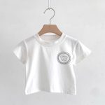 【73-110】半袖Tシャツ ベビー シンプル クマ柄 - 画像 (7)