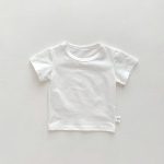 【73-100】半袖Tシャツ 肌触り 優しい 無地ORボーダー柄 - 画像 (15)