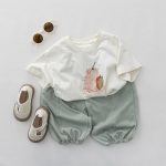 【80-130】パンツ 無地 ウエストゴム バルーンパンツ - 画像 (16)