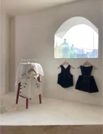 【66-100】サロペット or ボーダーTシャツ ベビー 韓国風 - 画像 (11)