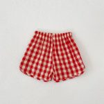 【73-110】セットアップor帽子 ベビー チェック柄 通園・お出かけに - 画像 (10)