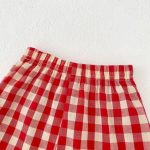 【73-110】セットアップor帽子 ベビー チェック柄 通園・お出かけに - 画像 (17)