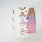 【80-130】セットアップ クマ柄 カジュアル - 画像 (4)