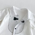 【66-90】ロンパース プリンス 半袖 ベビー服 - 画像 (6)