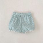 【73-110】セットアップ ベビー 切り替え レース リボン付き - 画像 (12)