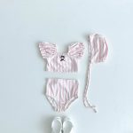 【66-100】水着 ベビー かわいい ビキニセット - 画像 (4)