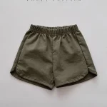 【73-120】ショートパンツ ベビー 韓国風 ドット&リボン - 画像 (7)