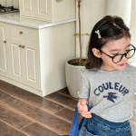 【80-130】半袖Tシャツ 女の子 プリント ストレッチで快適 - 画像 (4)