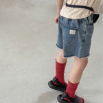 【80-130】ショートパンツ 女の子 デニム ファッション - 画像 (2)
