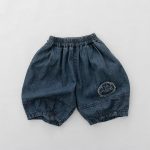【80-130】パンツ デニム パンプキンパンツ カジュアル - 画像 (5)