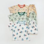 【90-130】セットアップ 男の子 キャラクターカエル - 画像 (2)