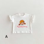 【80-130】Tシャツ or ショートパンツ ベビー 女の子 フリル袖 チェック - 画像 (11)